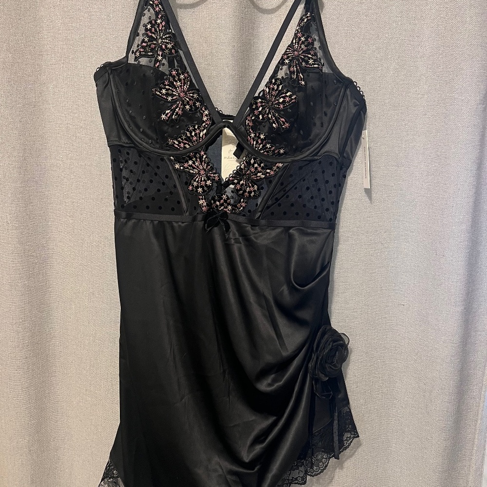 For Love and Lemons Caprice Slip Dress